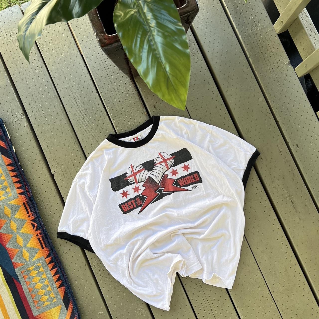 Vintage × WWE wwe vintage shirts AEW CM PUNK Size US XXL / EU 58 / 5 - 3 Thumbnail