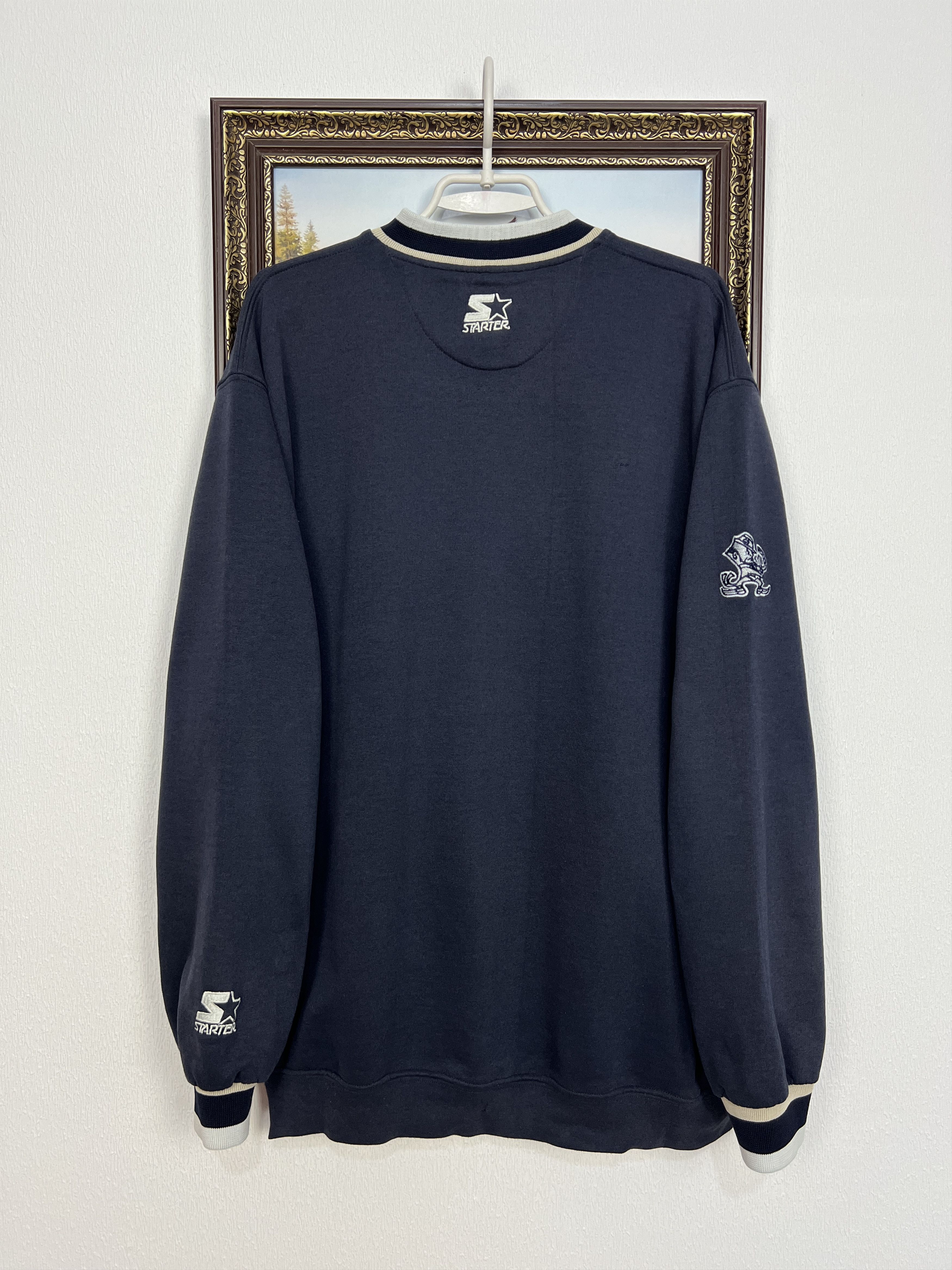 Starter Vintage Notre Dame Fighting Irish NCAA Sweatshirt Crewneck Size US XL / EU 56 / 4 - 7 Thumbnail