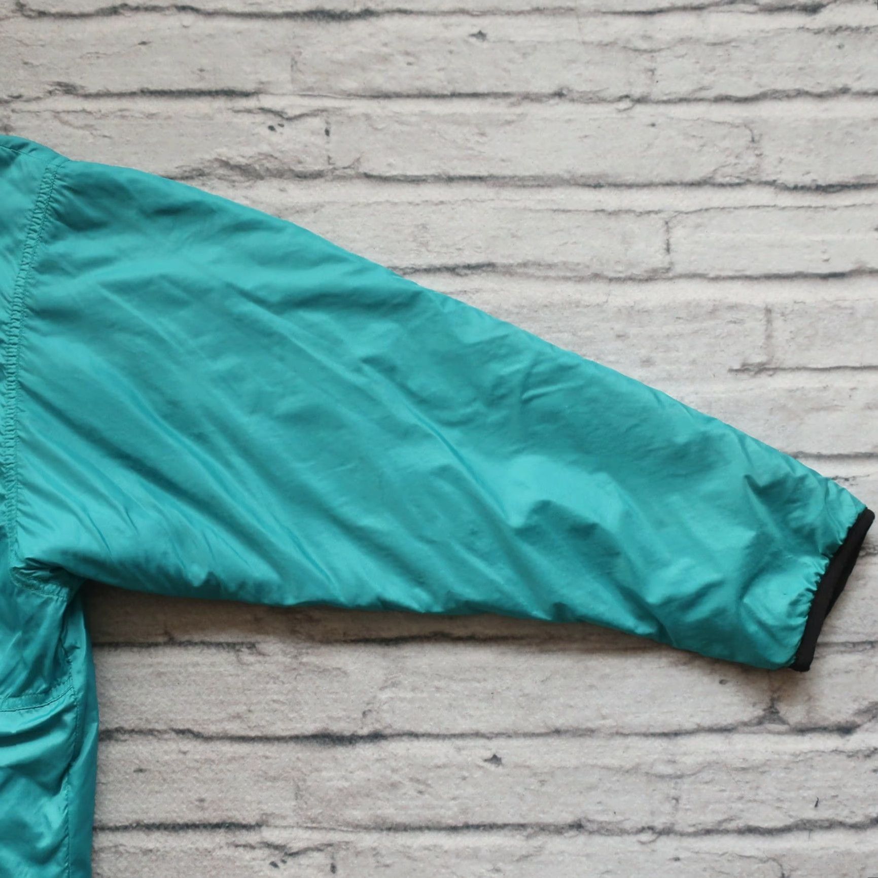 The North Face VINTAGE The North Face Jacket Men Small 90s Reversible Nylon Fleece Teal Purple Size US S / EU 44-46 / 1 - 6 Thumbnail