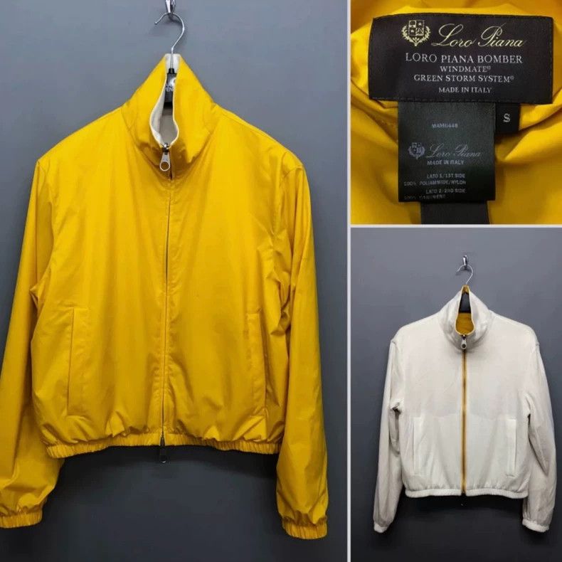 Loro Piana LORO PIANA Men's bomber jacket Size US S / EU 44-46 / 1 - 1 Thumbnail