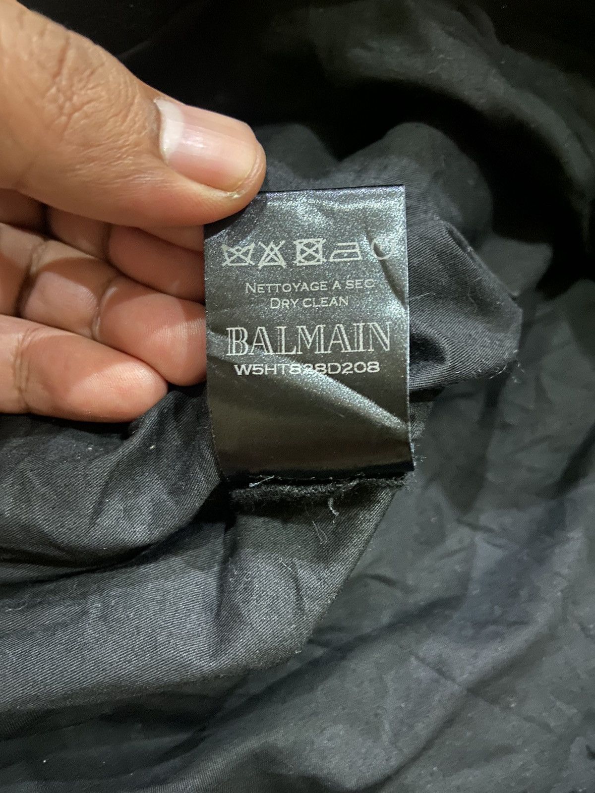 Balmain Balmain Double Collar Zipped Bondage Suede Jacket Size US M / EU 48-50 / 2 - 12 Thumbnail
