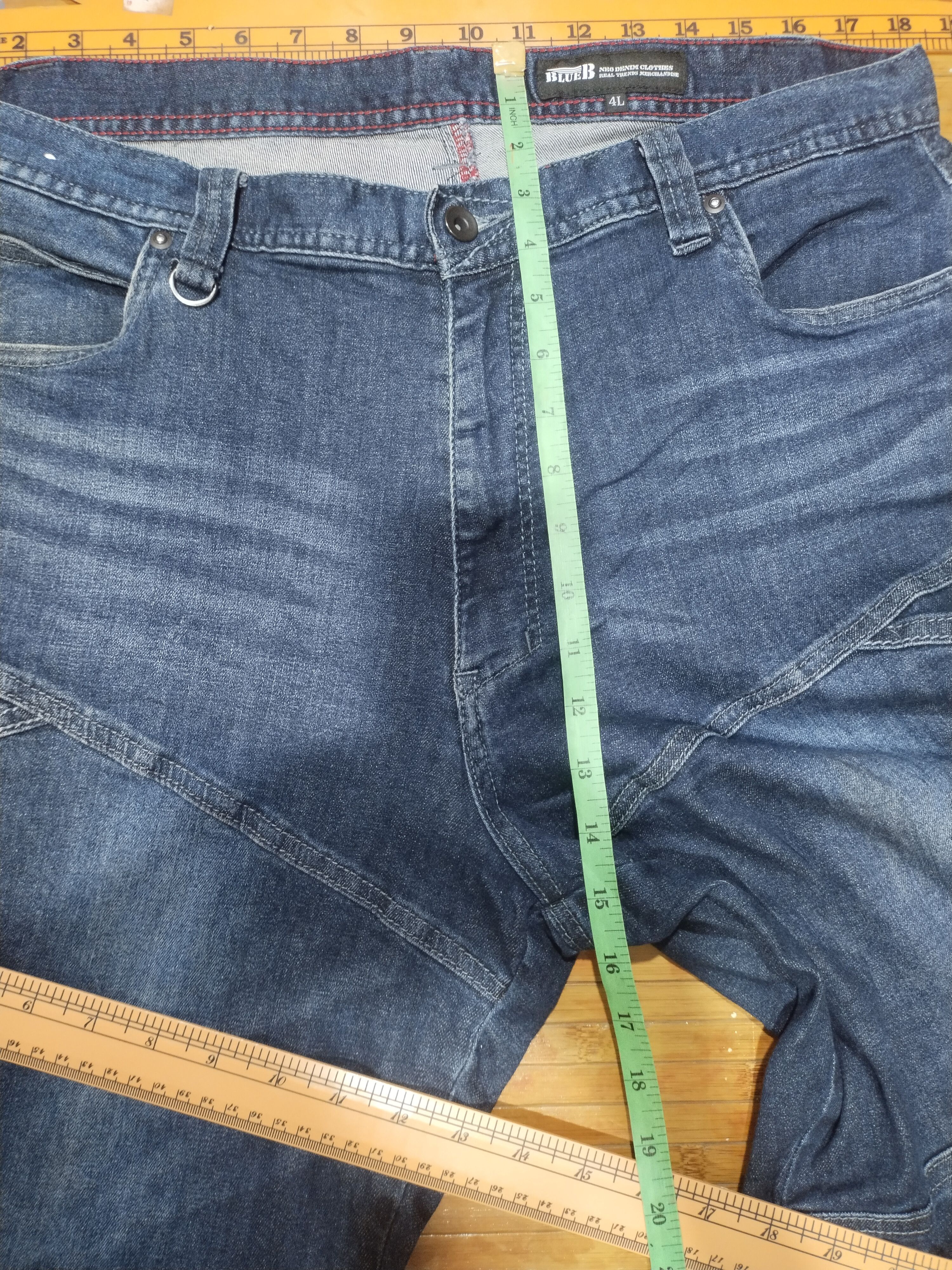 Other Jeans Blue B "Cargo Pants Design""Stretchable Sz 4L 37" Size US 37 - 8 Thumbnail