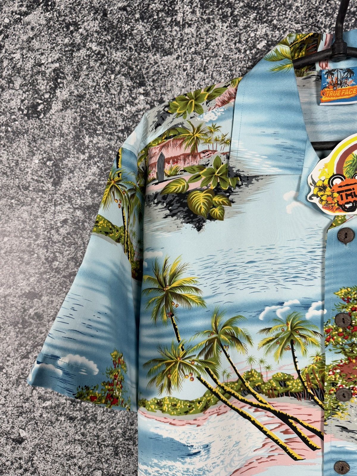 Other Men’s True Face Hawaiian Shirt Button Up Hawaii Palm Size M Size US M / EU 48-50 / 2 - 3 Thumbnail