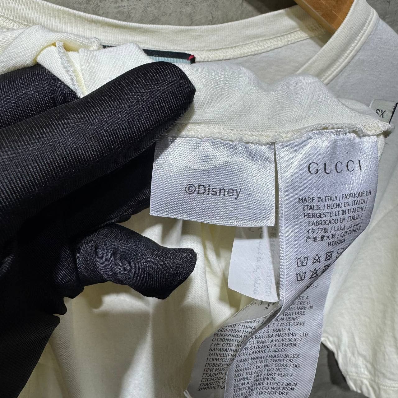 Disney × Gucci Gucci X Disney Mickey Mouse Logo tee Size US S / EU 44-46 / 1 - 12 Thumbnail
