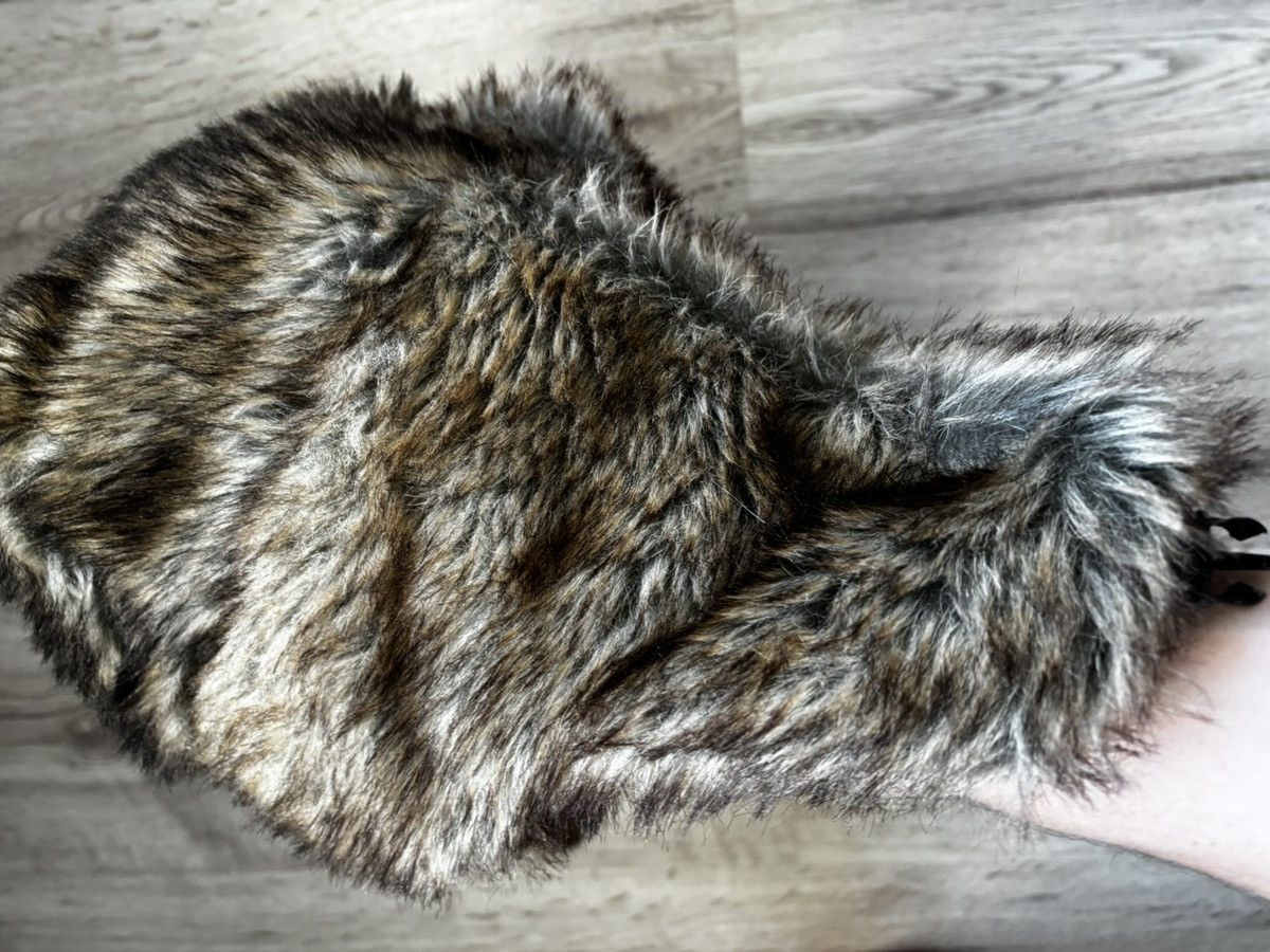 Other Lemon Collection Faux Fur Ushanka Hat | Y2K Danish Design Size ONE SIZE - 5 Thumbnail