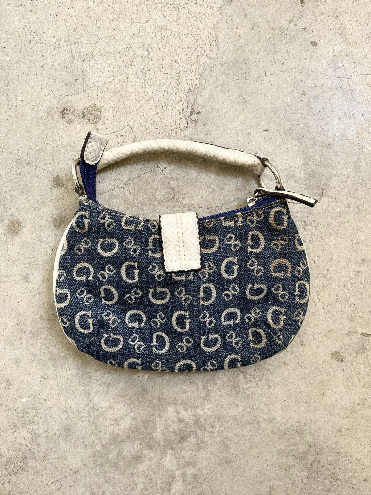 Guess Guess handle mini y2k snake leather bag Size ONE SIZE - 2 Thumbnail