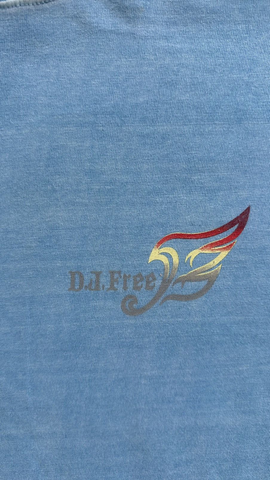 Japanese Brand × Vintage D.J. FREE JAPANESE GRAPHIC Y2K TEE Size US L / EU 52-54 / 3 - 3 Thumbnail