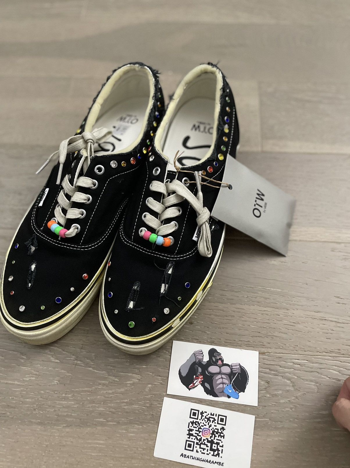 Satoshi Nakamoto × Vans Satoshi Nakamoto OTW Old Skool Vans Pearlized Size US 13 / EU 46 - 9 Thumbnail