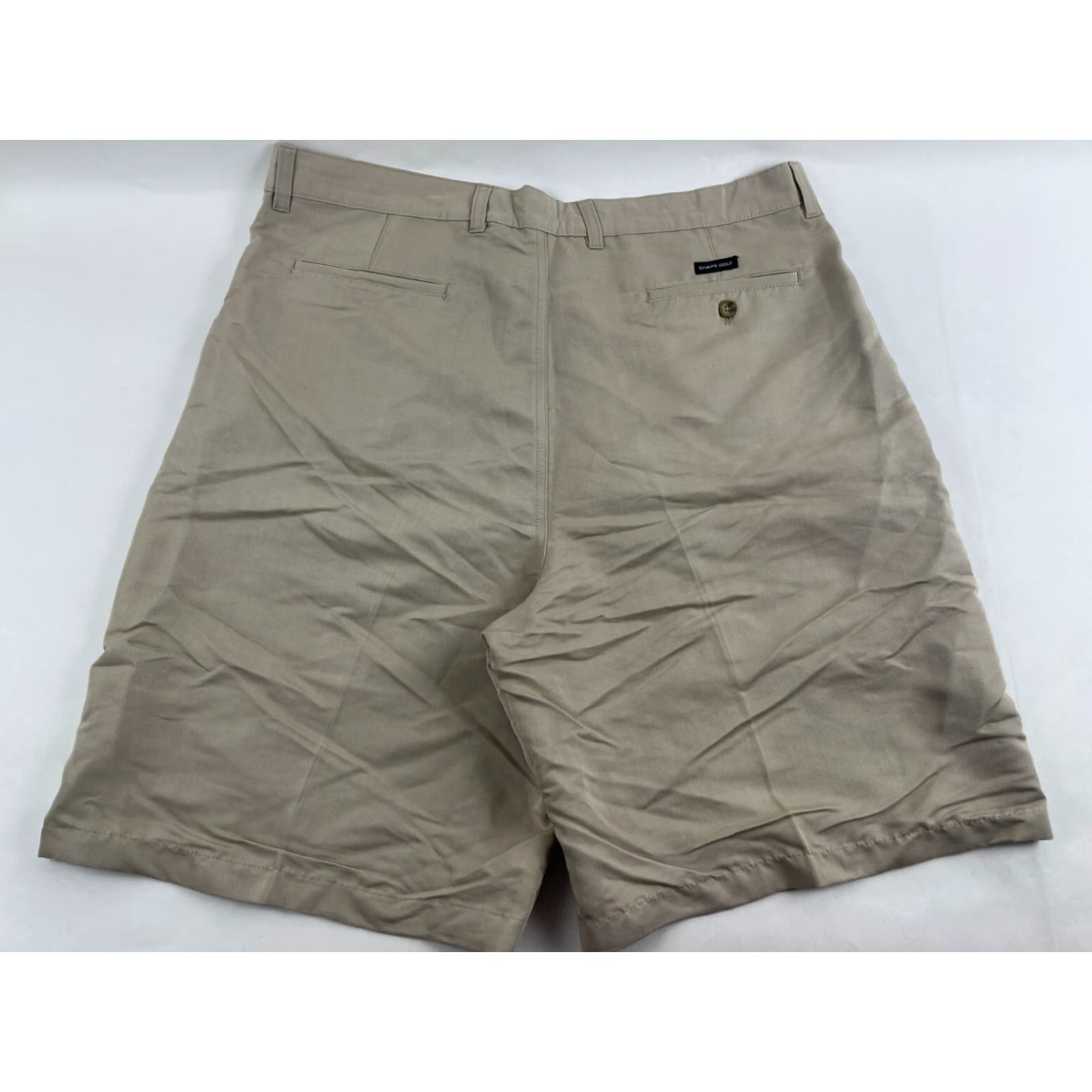 Chaps Chaps Golf Shorts Men's Size 40 Khaki Flat Front Bermuda Pockets Bermuda Chino Regular Mens Size US 40 / EU 56 - 3 Thumbnail