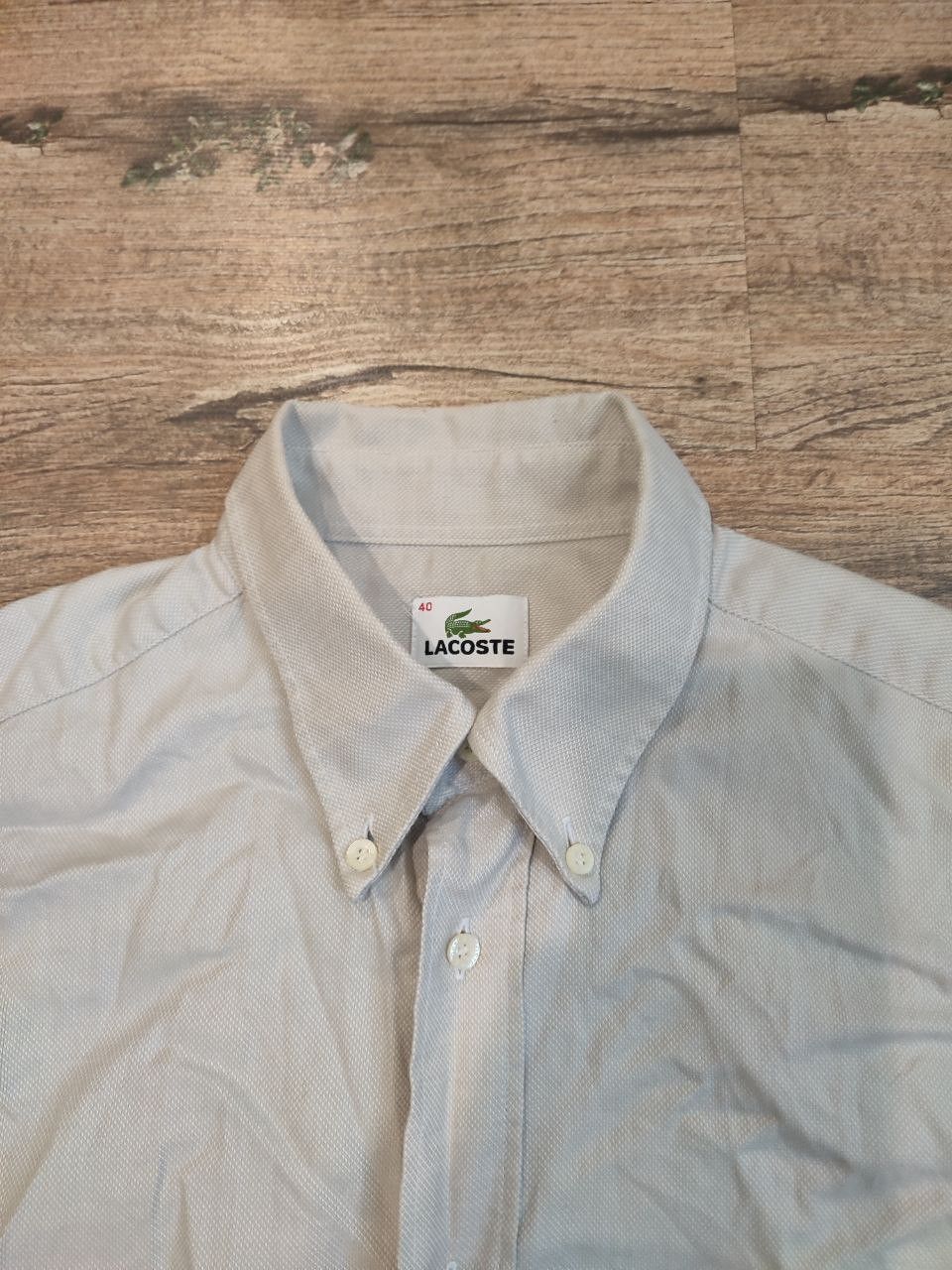 Lacoste Vintage Men's Lacoste Short Sleeve Pique Shirt Size US L / EU 52-54 / 3 - 4 Thumbnail
