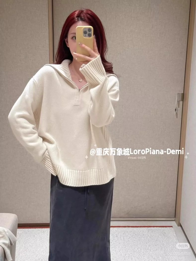 Loro Piana LORO PIANA Classic cashmere zipper sweater Size XS / US 0-2 / IT 36-38 - 5 Thumbnail