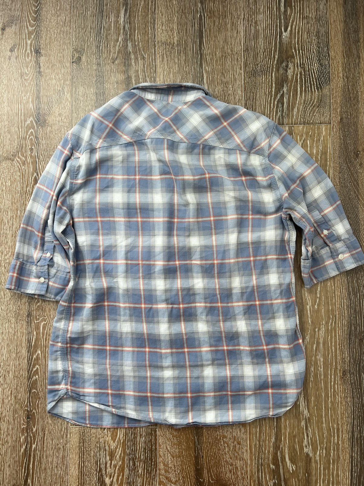 Allsaints Allsaints plaid pattern short sleeve button up shirt Size US L / EU 52-54 / 3 - 2 Thumbnail