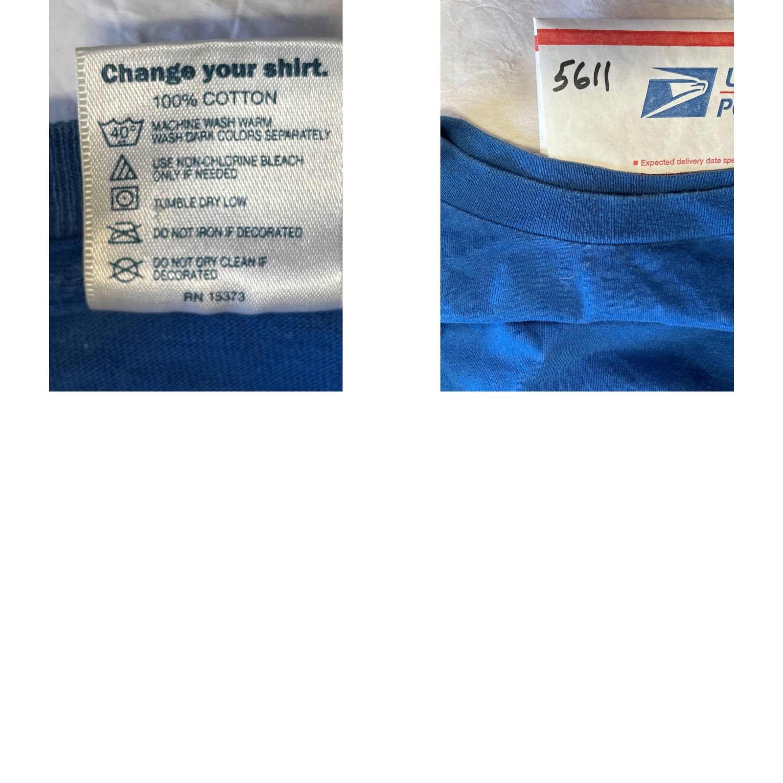 Delta VINTAGE Delta Pro Weight T-Shirt XL Men Blue 90s Surfboards Short Sleeve Crew Neck Cotton Size US XL / EU 56 / 4 - 8 Thumbnail