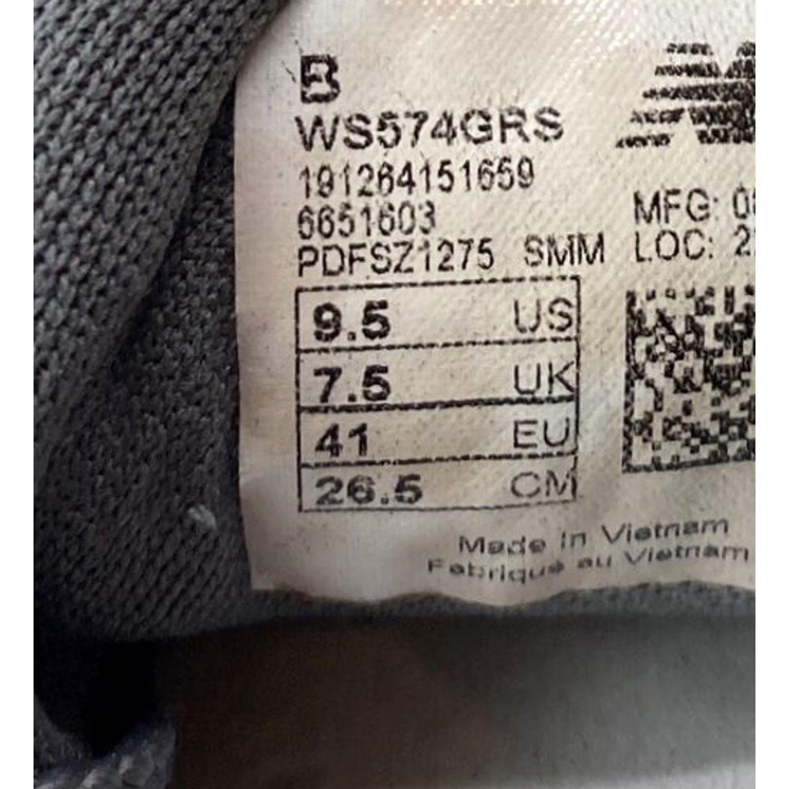 New Balance VINTAGE? no. New Balance 574 Womens Size 9.5 B Gray Suede Walking Running ws574grs NWOB Shoe Sneaker Womens Size US 10 / IT 40 - 6 Thumbnail