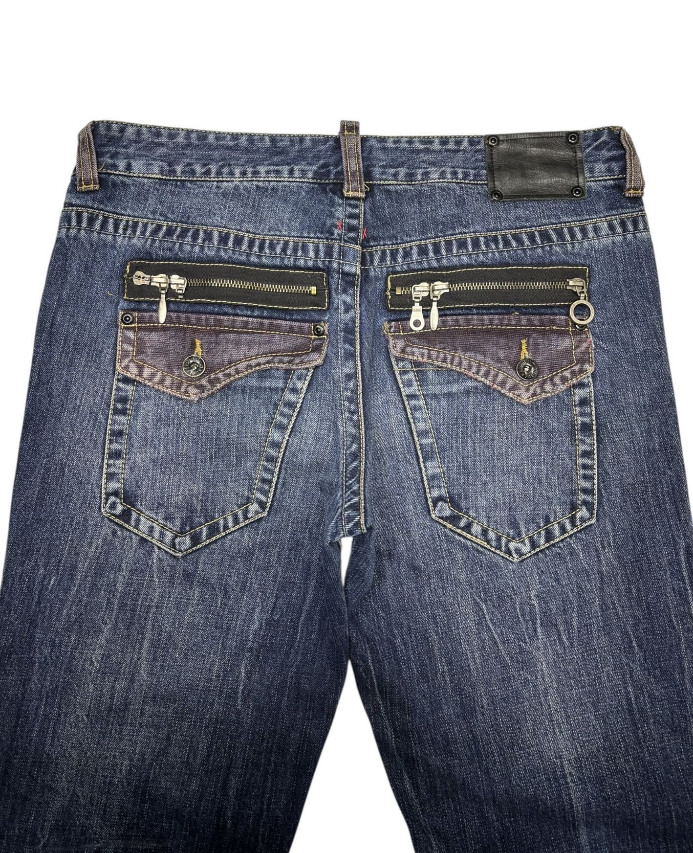 semanticdesign PREMIUM VINTAGE by SEMANTIC DESIGN FLARE JEANS BOOTCUT DENIM Size US 33 - 6 Thumbnail