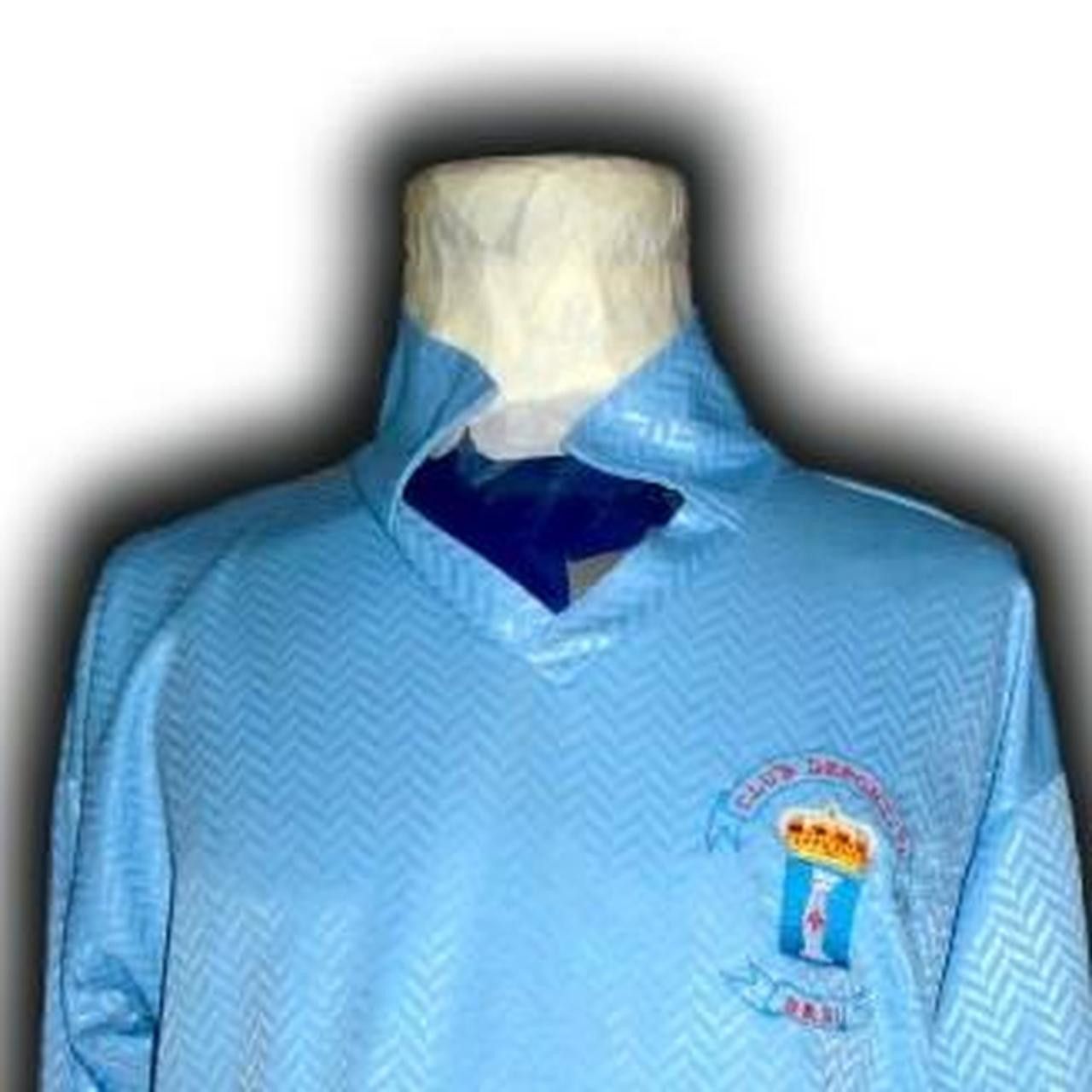 Other Match Worn Club Deportivo Brea 1980 1981 1982 Home Shirt Size US XL / EU 56 / 4 - 1 Thumbnail