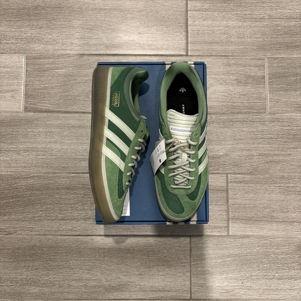Bad Bunny x Adidas Gazelle Indoor 'yunque' Size 10