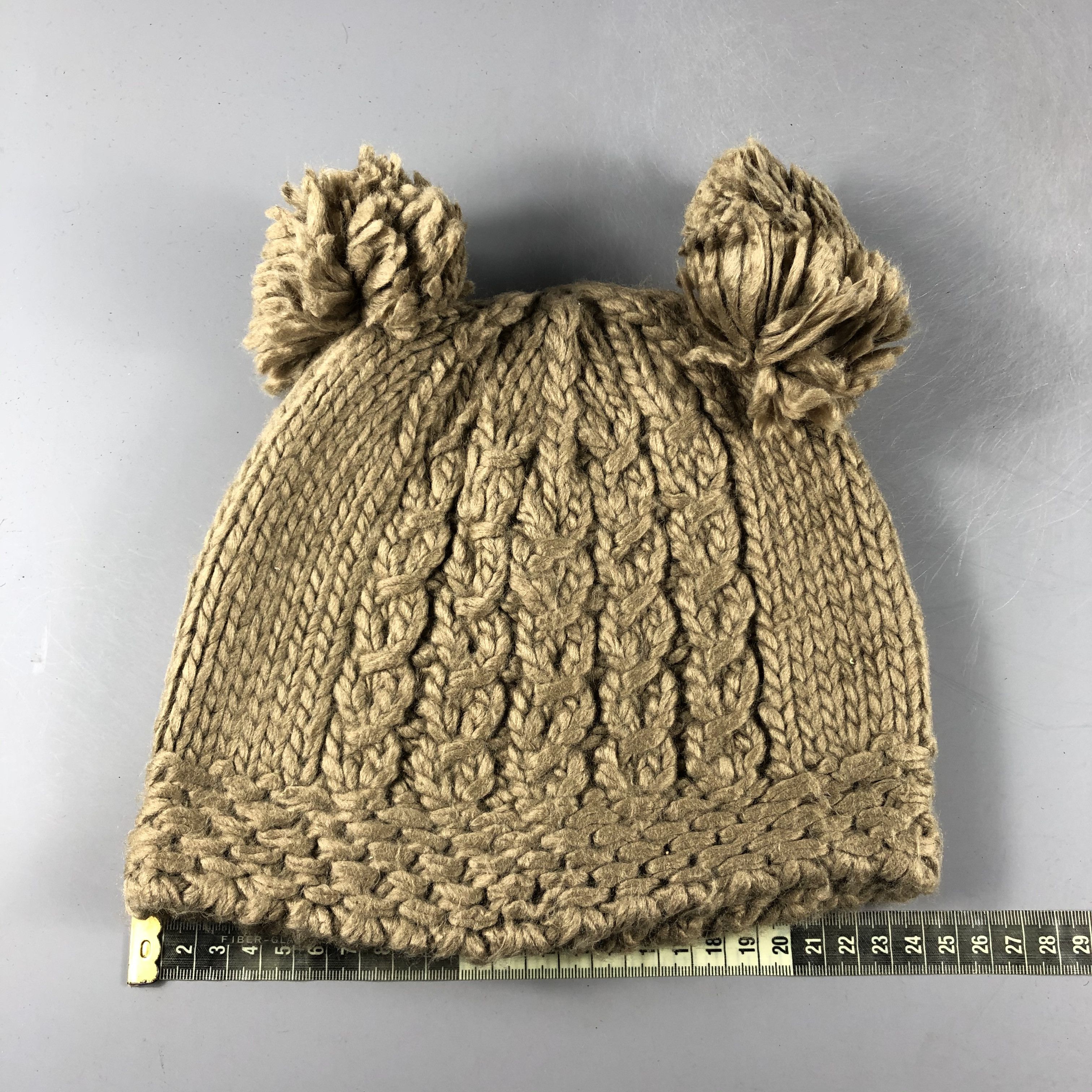 Japanese Brand × Vintage Womens Marble Sud Knit Beanie Snow Hat Snow Cap -D373 Size ONE SIZE - 4 Thumbnail