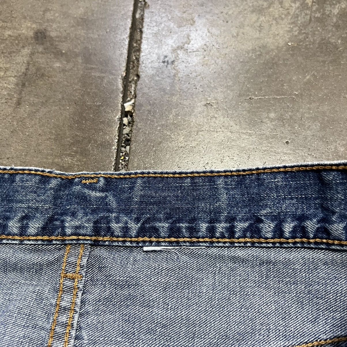 Levi's Vintage 90s Levis 569 Baggy Denim Shorts Loose Fit Skater Size US 32 / EU 48 - 9 Thumbnail