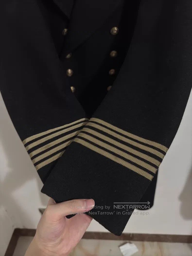 Saint Laurent Paris Saint Laurent Paris Double Breasted Gold Thread Contrastin Size M / US 6-8 / IT 42-44 - 5 Thumbnail