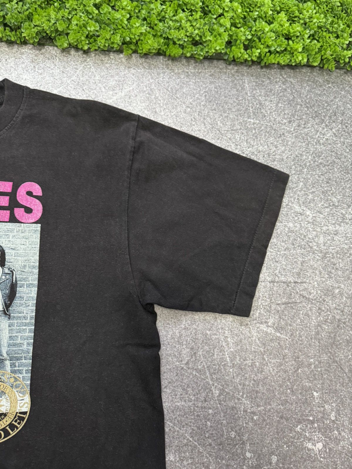 Band Tees VINTAGE 90S RARE RAMONES HEY HO Lets GO TOUR T SHIRT Rock Size US L / EU 52-54 / 3 - 8 Thumbnail