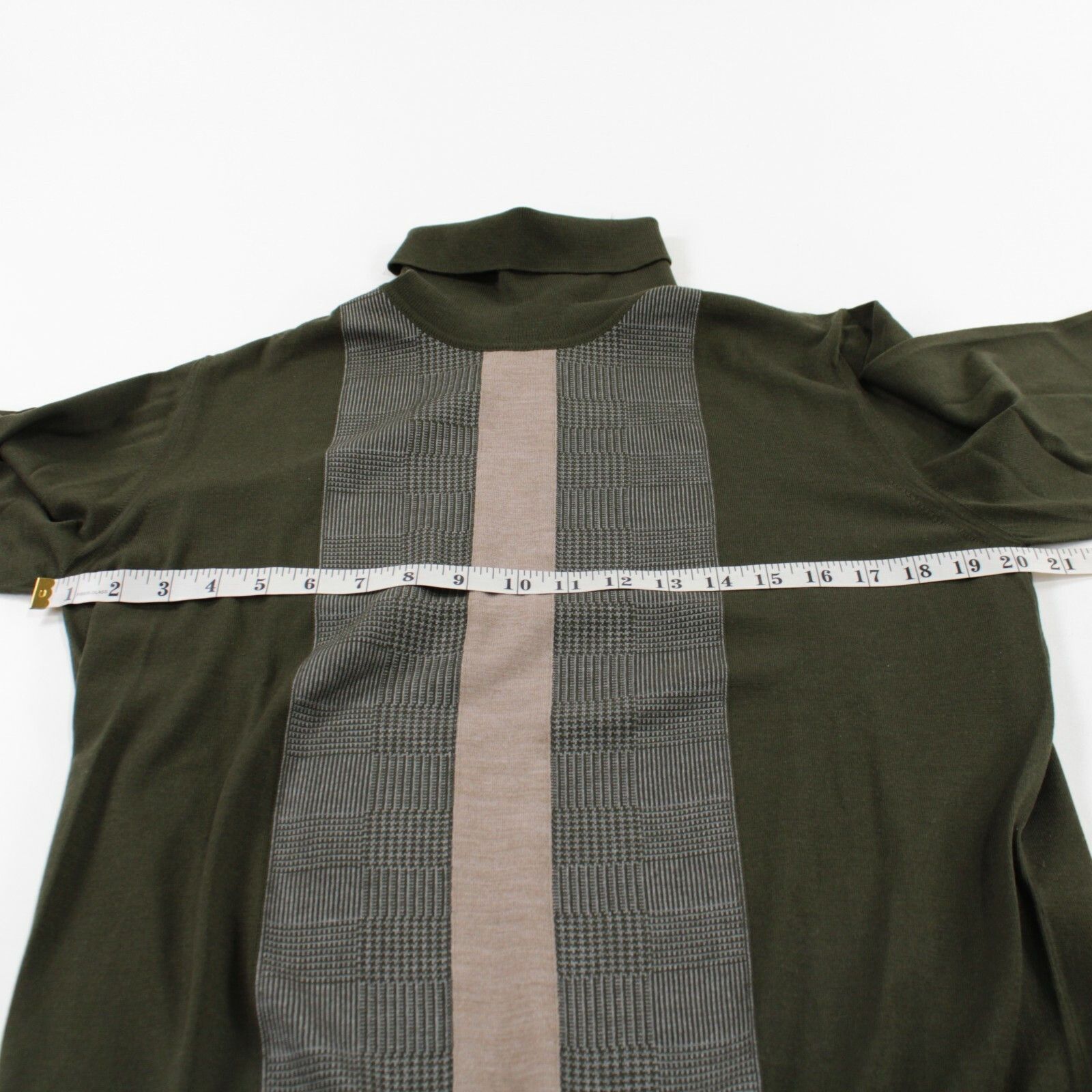 Luciano Barbera Luciano Barbera Sweater Size US M in Green Size US M / EU 48-50 / 2 - 4 Thumbnail