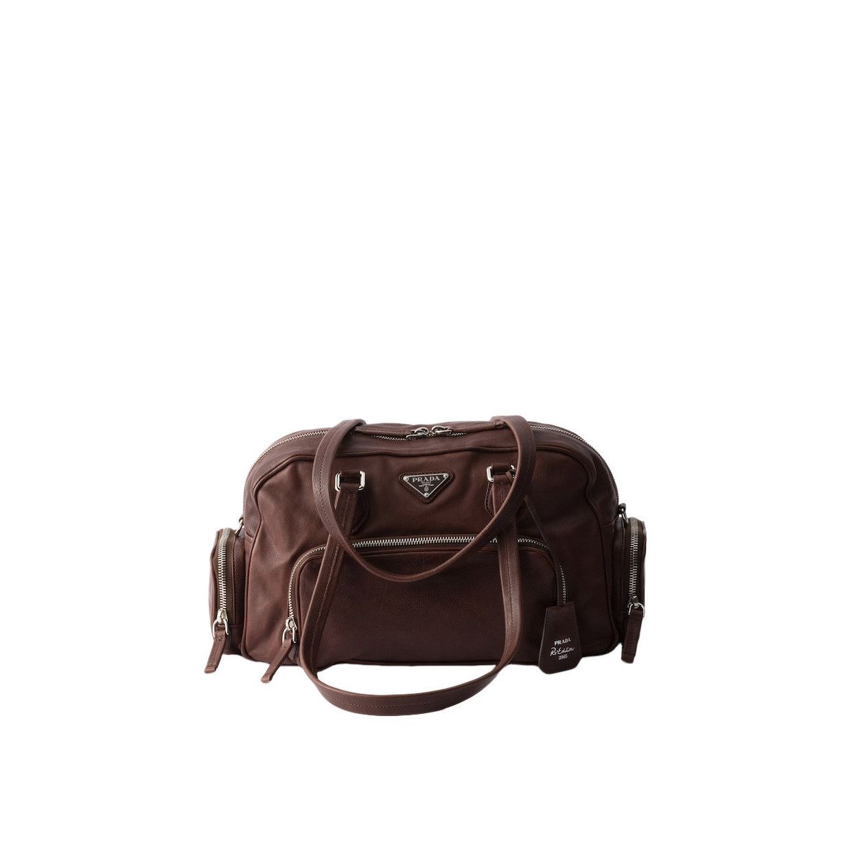 Prada PRADA $4800 Cocoa Brown Large Top Handle bag New & Authentic Size ONE SIZE - 1 Thumbnail