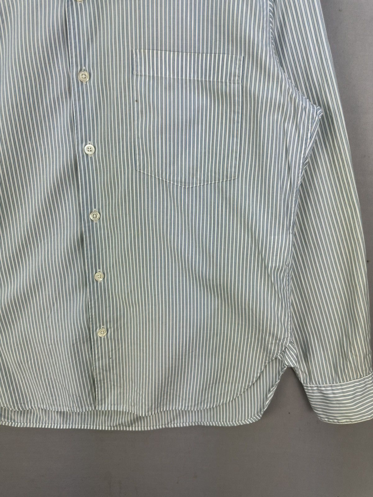 Margaret Howell Margaret Howell MHL Stripes Flannel Shirt Size US M / EU 48-50 / 2 - 3 Thumbnail