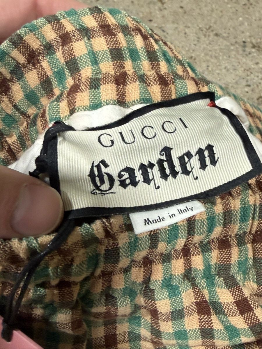 Gucci Gucci Garden Check Embroidery Shorts NEW Size US 30 / EU 46 - 5 Thumbnail