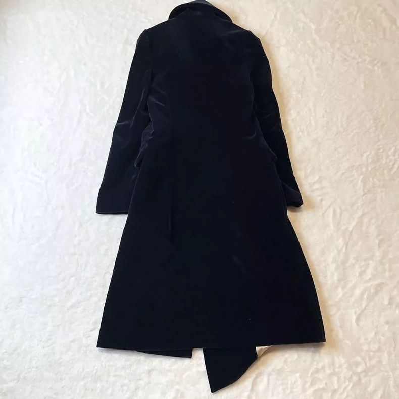 Vivienne Westwood Vivienne Westwood Dark blue shiny velvet velvet vintage co Size M / US 6-8 / IT 42-44 - 5 Thumbnail