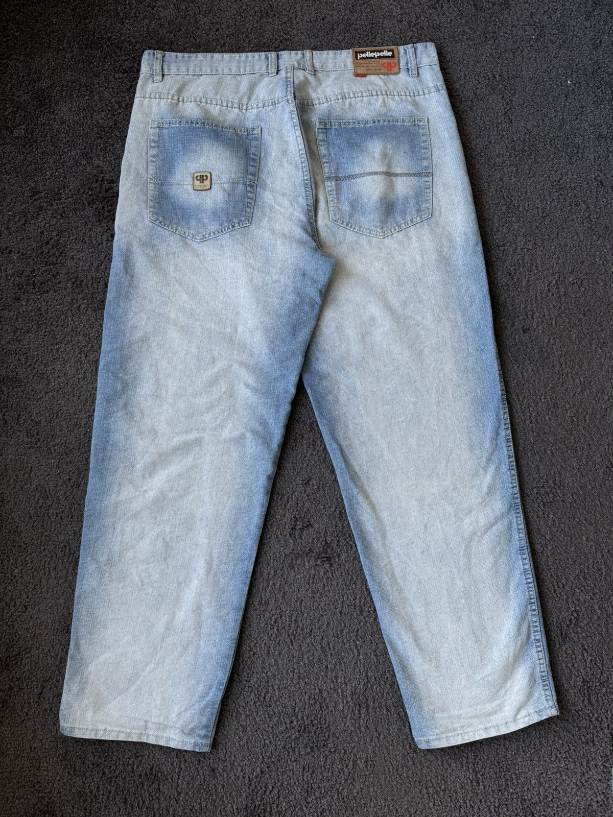 Pelle Pelle Pelle pelle gross fit vintage denim pants Size US 42 / EU 58 - 6 Thumbnail