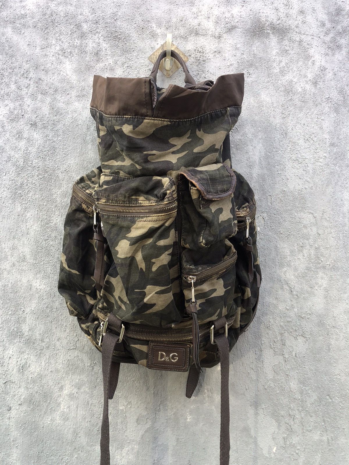 Dolce & Gabbana Dolce & Gabbana Camo Hunting Pocket Style Backpack Size ONE SIZE - 18 Thumbnail