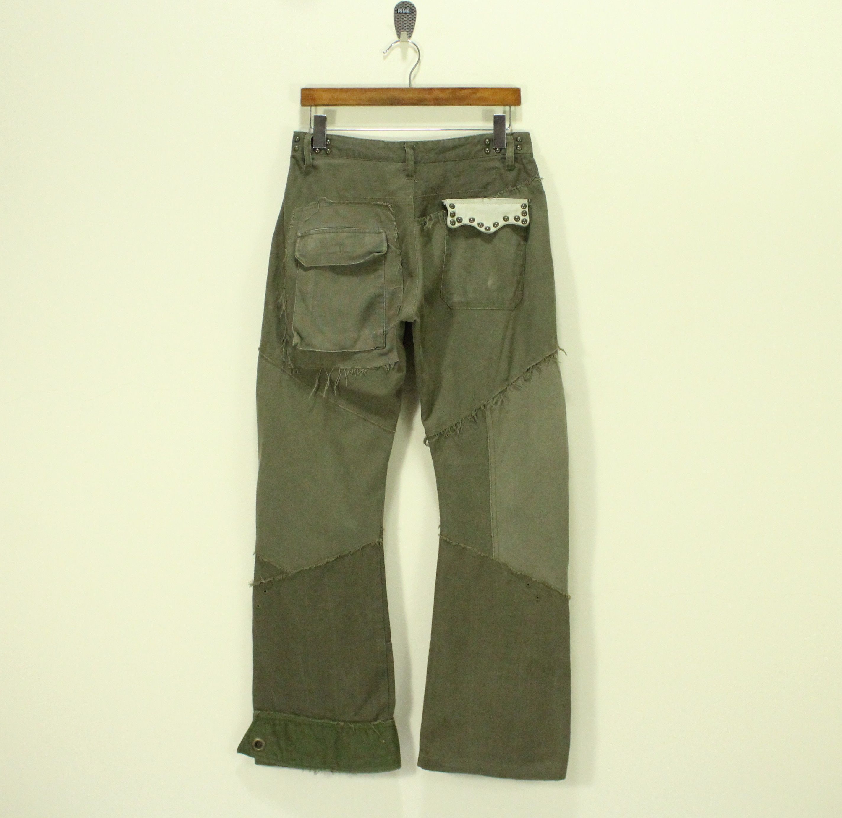 Japanese Brand INSANE 🔥 Pants Japan Patchwork Military Army Rework Rebuilt Size US 30 / EU 46 - 9 Thumbnail