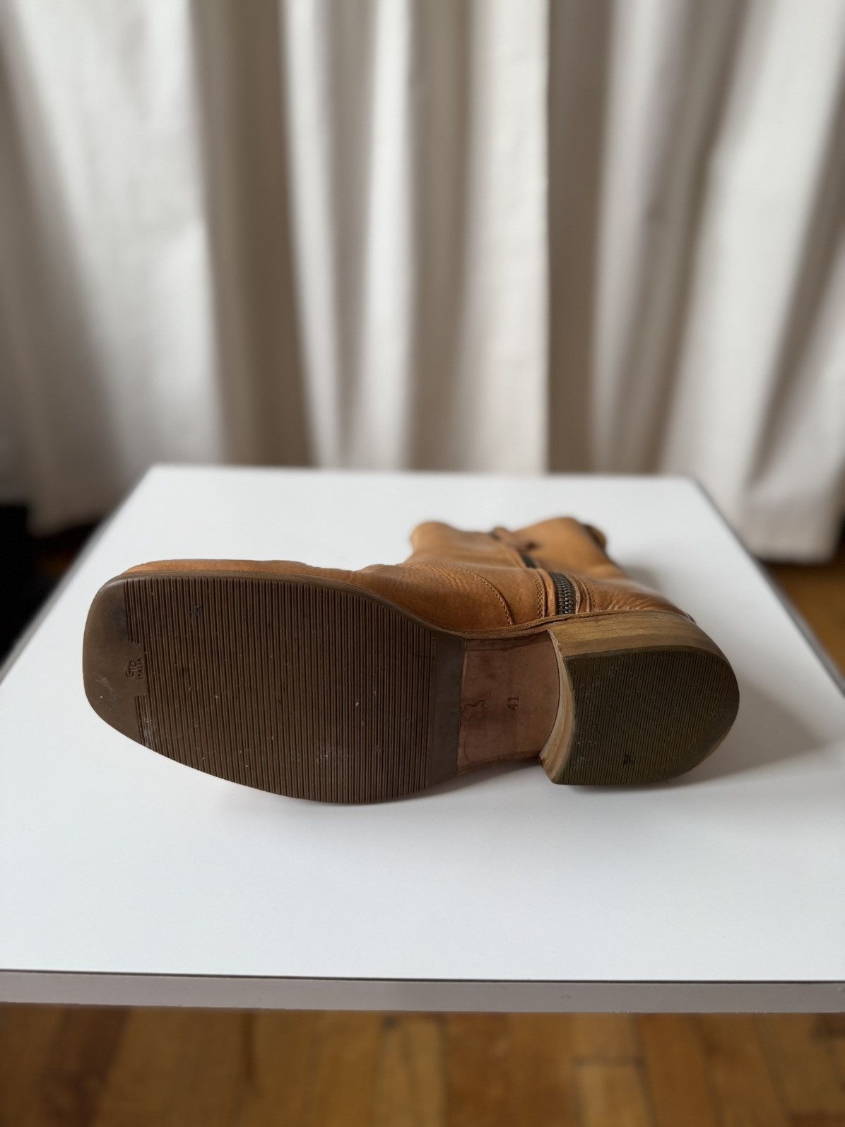 Our Legacy Natural Leather Our Legacy Michaelis Boots Tan Size US 9 / EU 42 - 4 Thumbnail