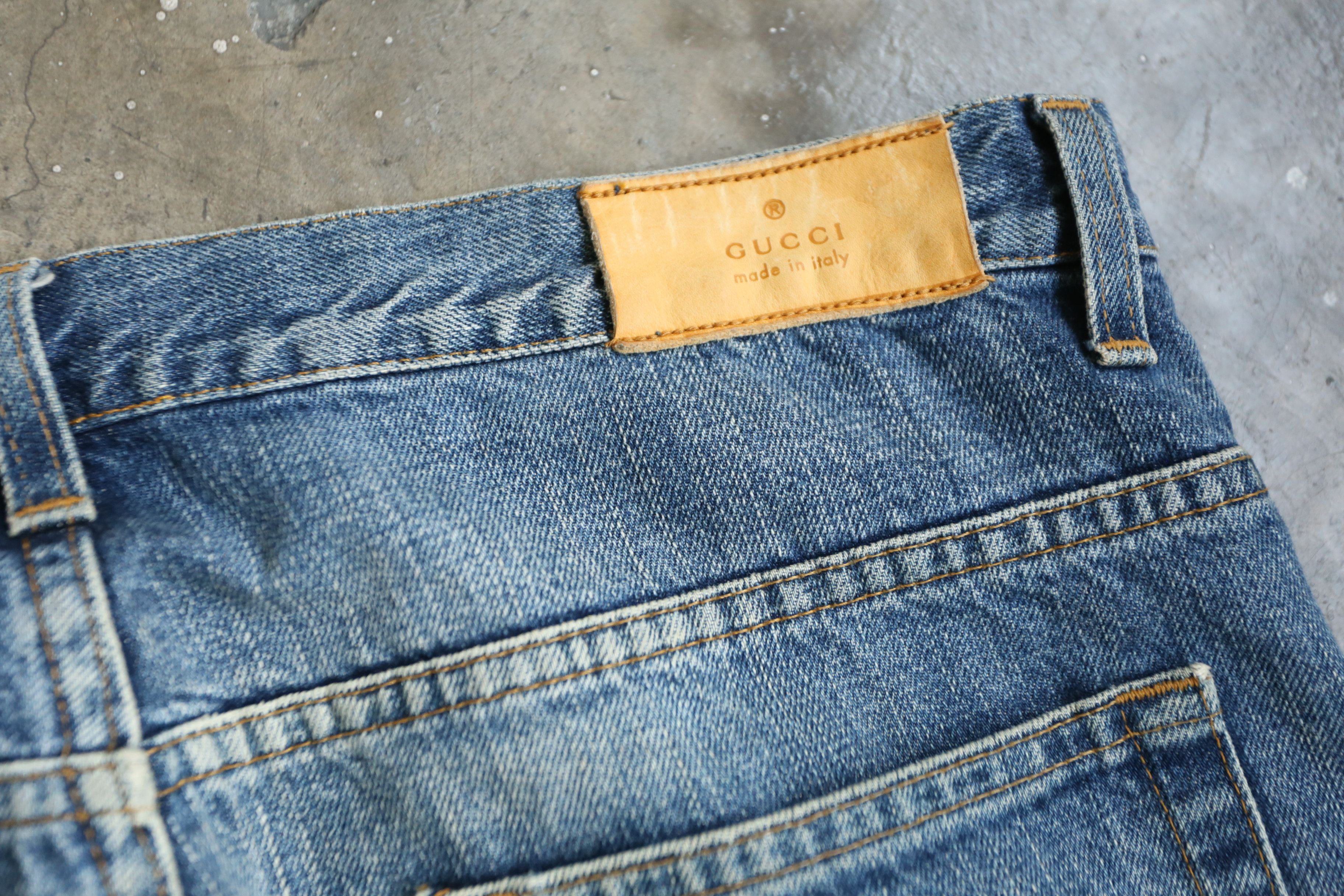 Gucci Gucci - Tom Ford - F/W 01 - Denim Jean Size US 30 / EU 46 - 5 Thumbnail