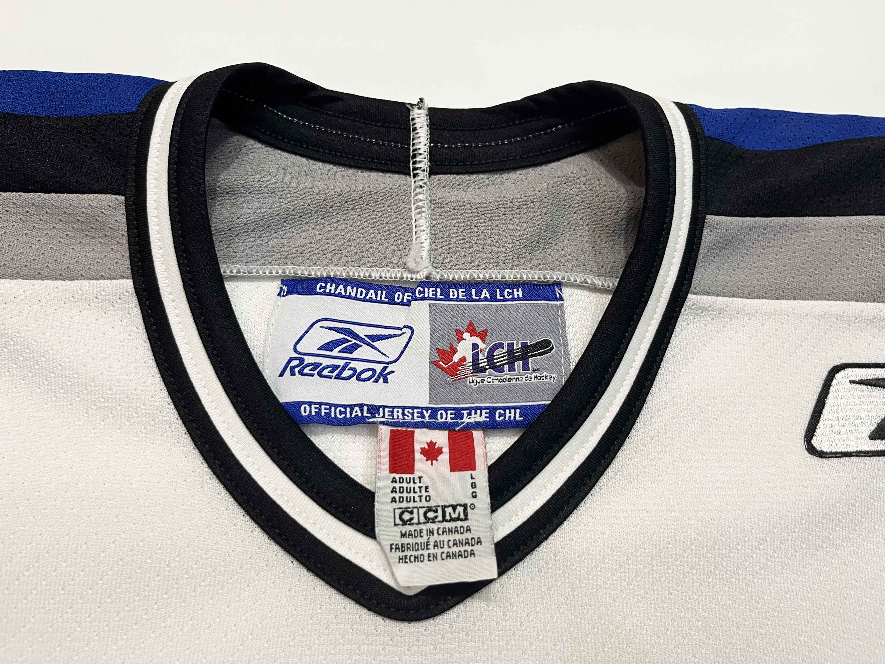 Reebok Reebok Saint John Sea Dogs QMJHL Hockey Jersey Size US L / EU 52-54 / 3 - 3 Thumbnail