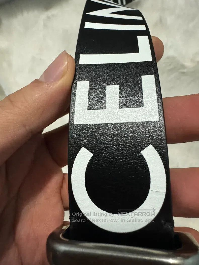Celine CELINE size 80 Buckle Logo Belt Size ONE SIZE - 9 Thumbnail