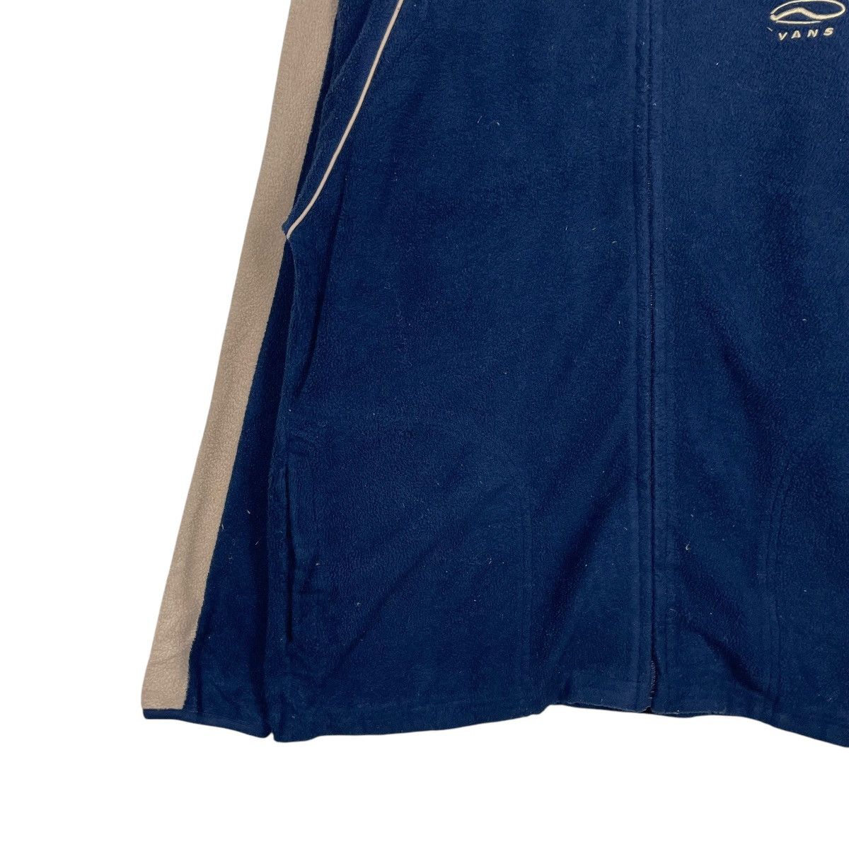 Japanese Brand 💥90s VANS SKATEBOARD FLEECE ZIPPER JACKET NAVY BLUE Size US M / EU 48-50 / 2 - 3 Thumbnail