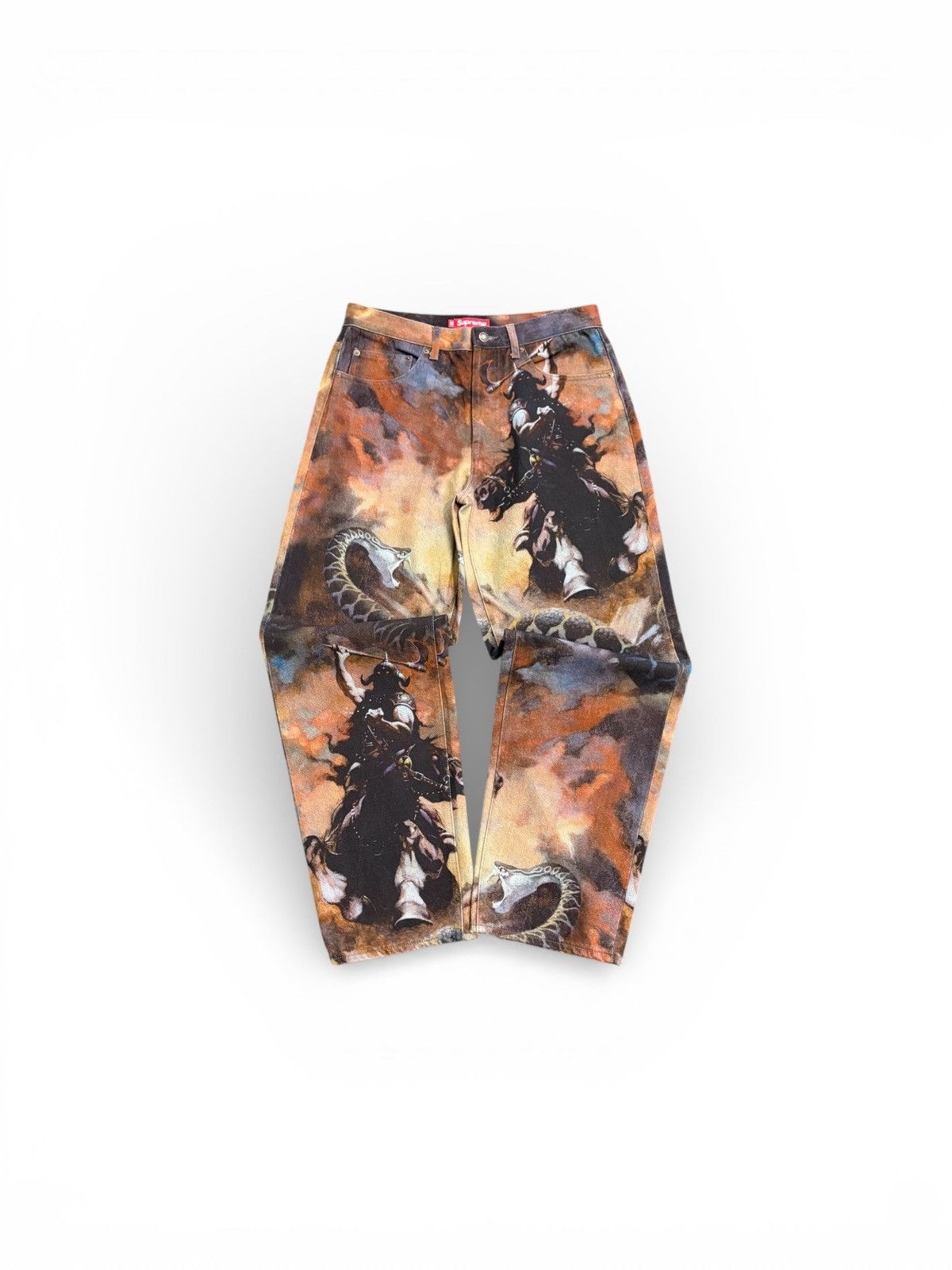 Supreme Supreme "Frank Frazetta" Jeans Size US 30 / EU 46 - 1 Thumbnail