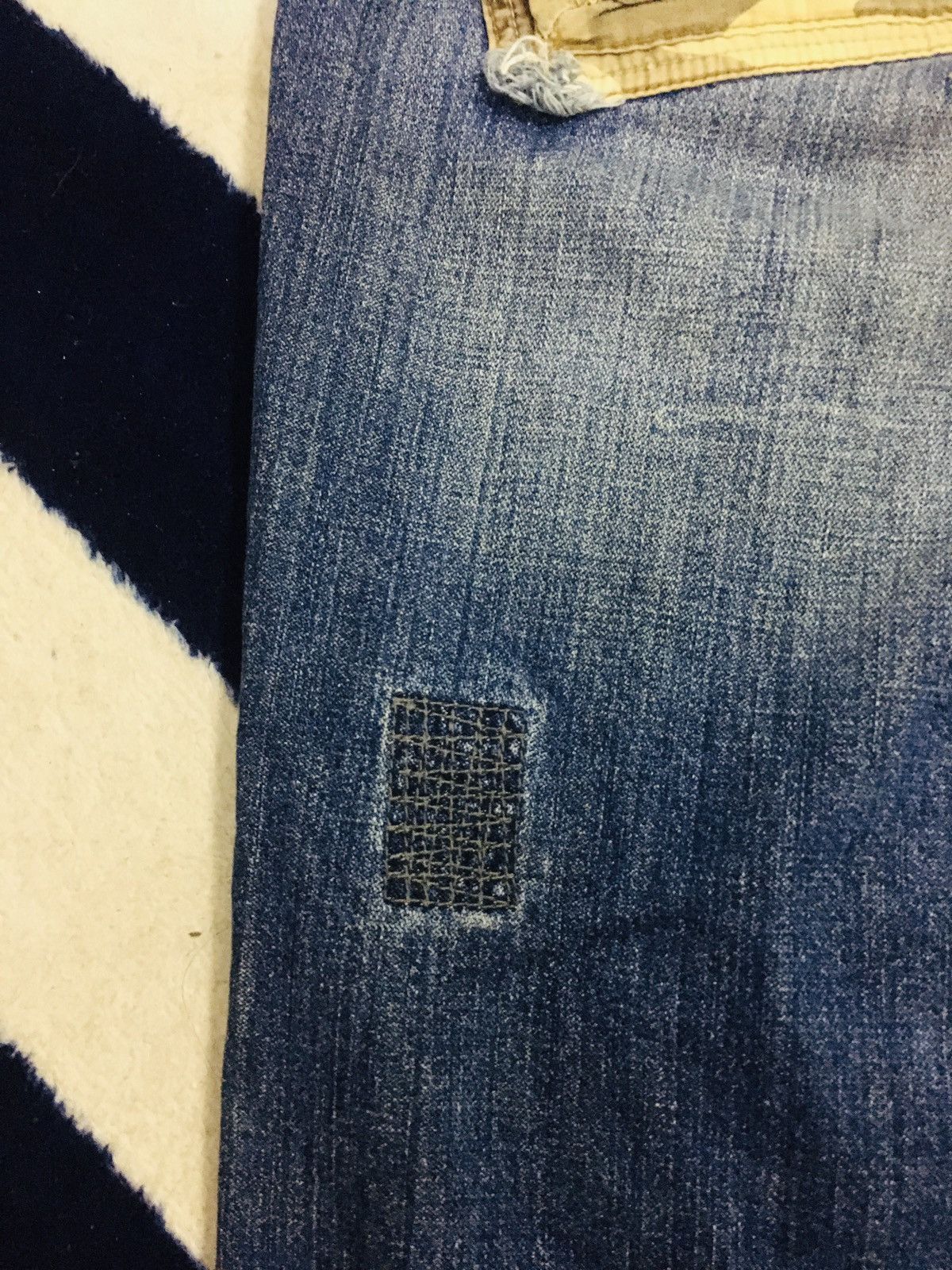 Jean × The Unbranded Brand Unbranded Nice Design Jeans (18) Size US 34 / EU 50 - 19 Thumbnail