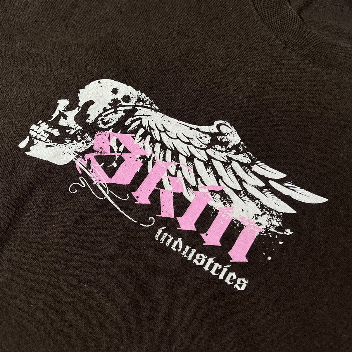 Vintage Vintage Skin Industries 90s Skate Brand Tee Size US L / EU 52-54 / 3 - 3 Thumbnail