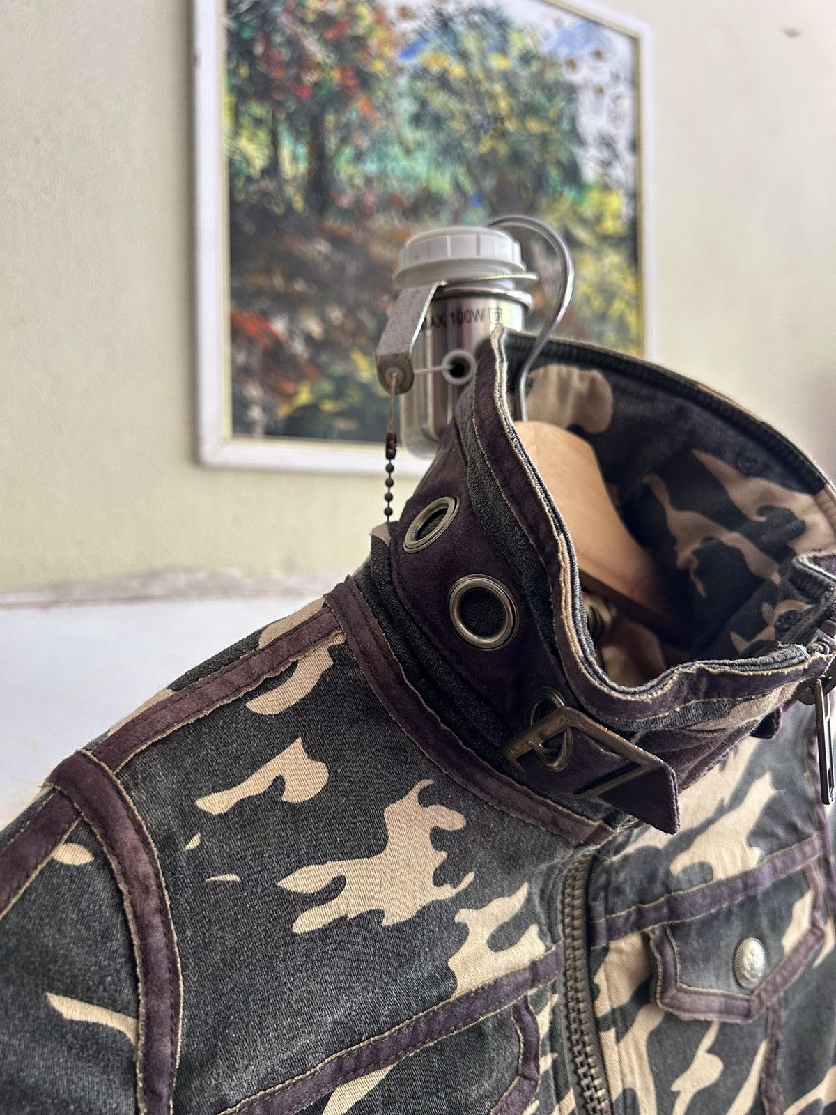 Japanese Brand Tactical Bondage Camo jacket Size US XXS / EU 40 - 14 Thumbnail