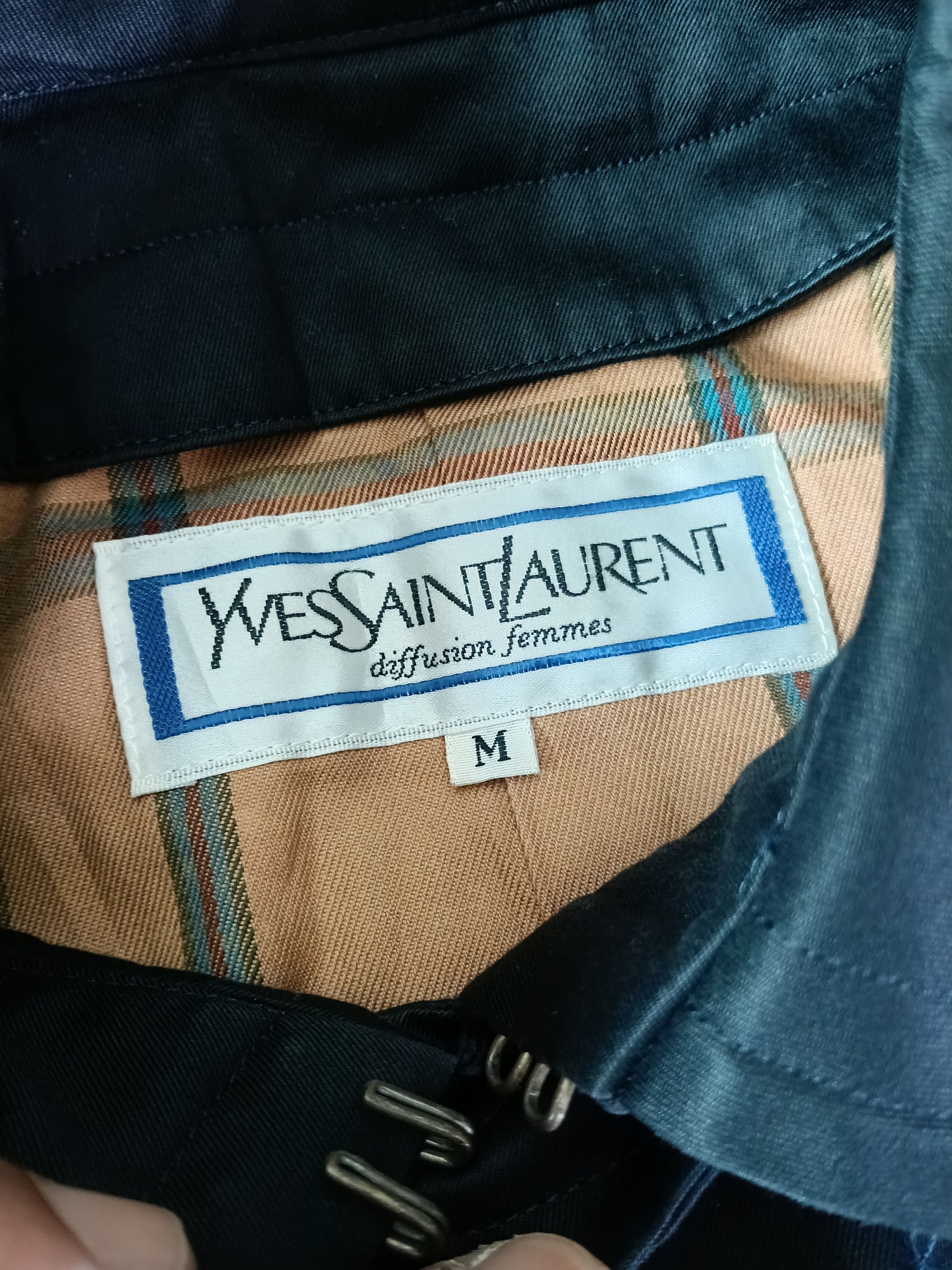 Yves Saint Laurent Vintage Yves Saint Laurent Long Jacket Size M / US 6-8 / IT 42-44 - 5 Thumbnail
