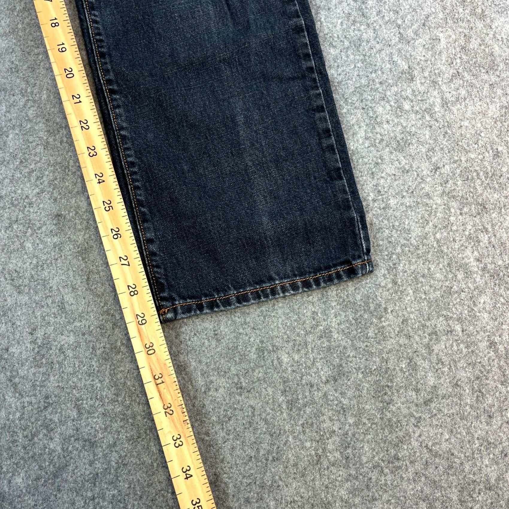 Hugo Boss HUGO BOSS Kansas Jeans Regular 30 30 Dark Wash Blue Denim 5-Pocket Design Mens Jeans Size US 30 / EU 46 - 4 Thumbnail