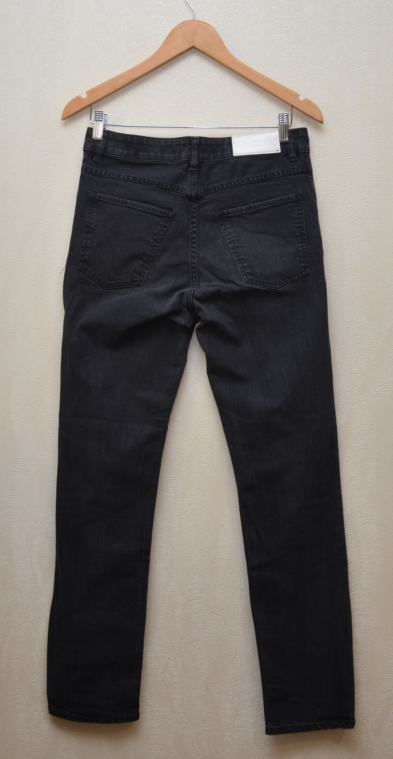 Acne Studios Acne Studios Needle Wet Cash Black Denim Jeans Size W30 L32 Size US 30 / EU 46 - 6 Thumbnail