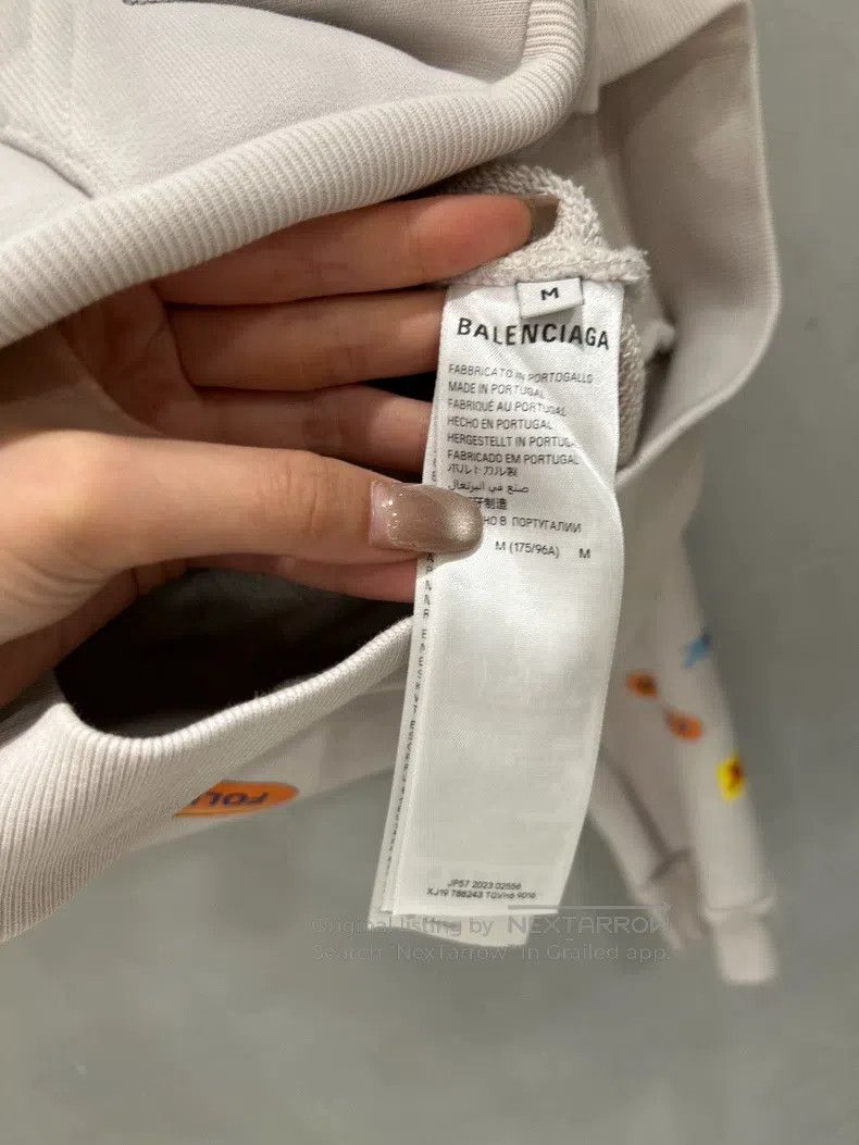 Balenciaga Balenciaga Hooded Sweatshirt Size US M / EU 48-50 / 2 - 5 Thumbnail