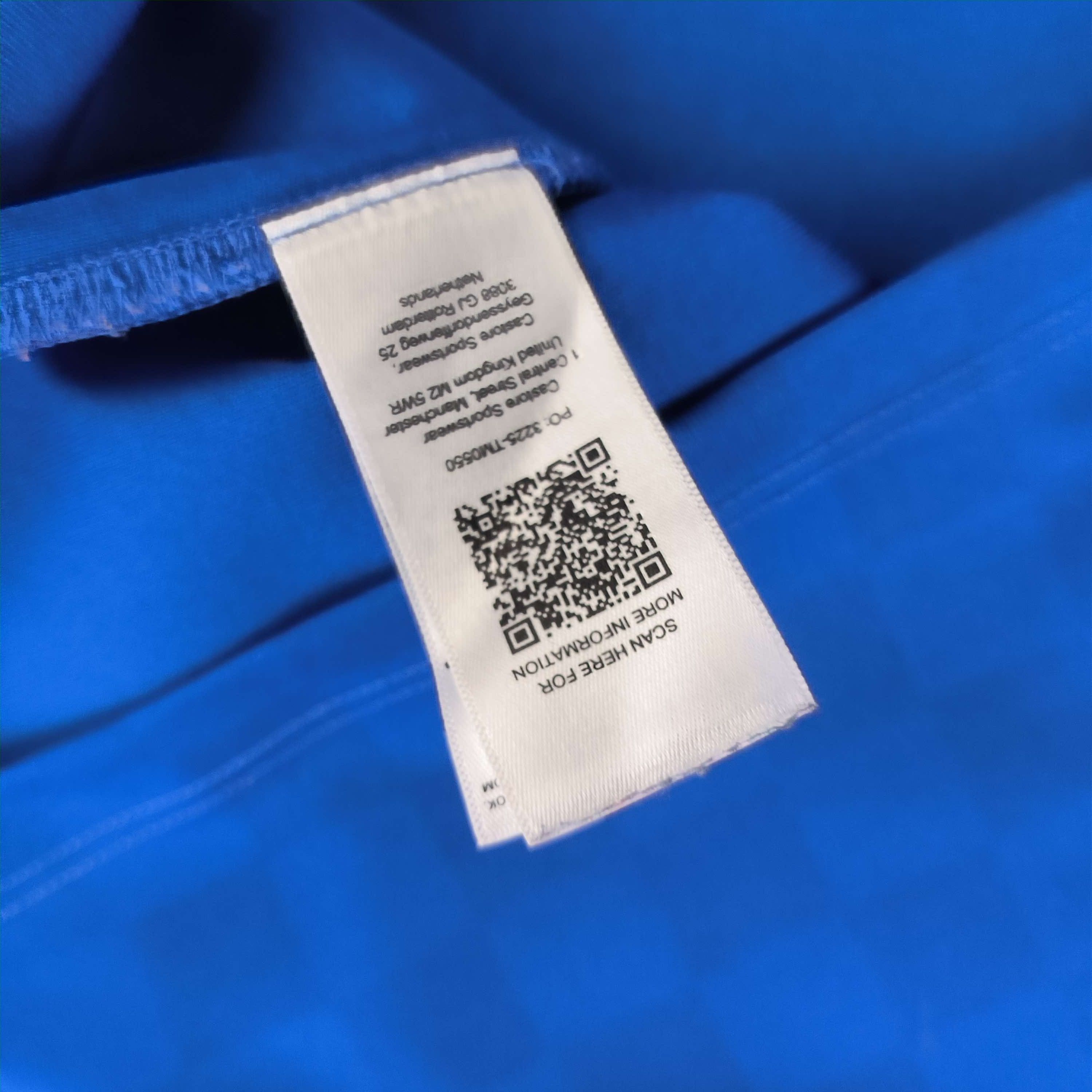 Castore Rangers 2022-23 Castore home football jersey shirt size XXL Size US XXL / EU 58 / 5 - 6 Thumbnail
