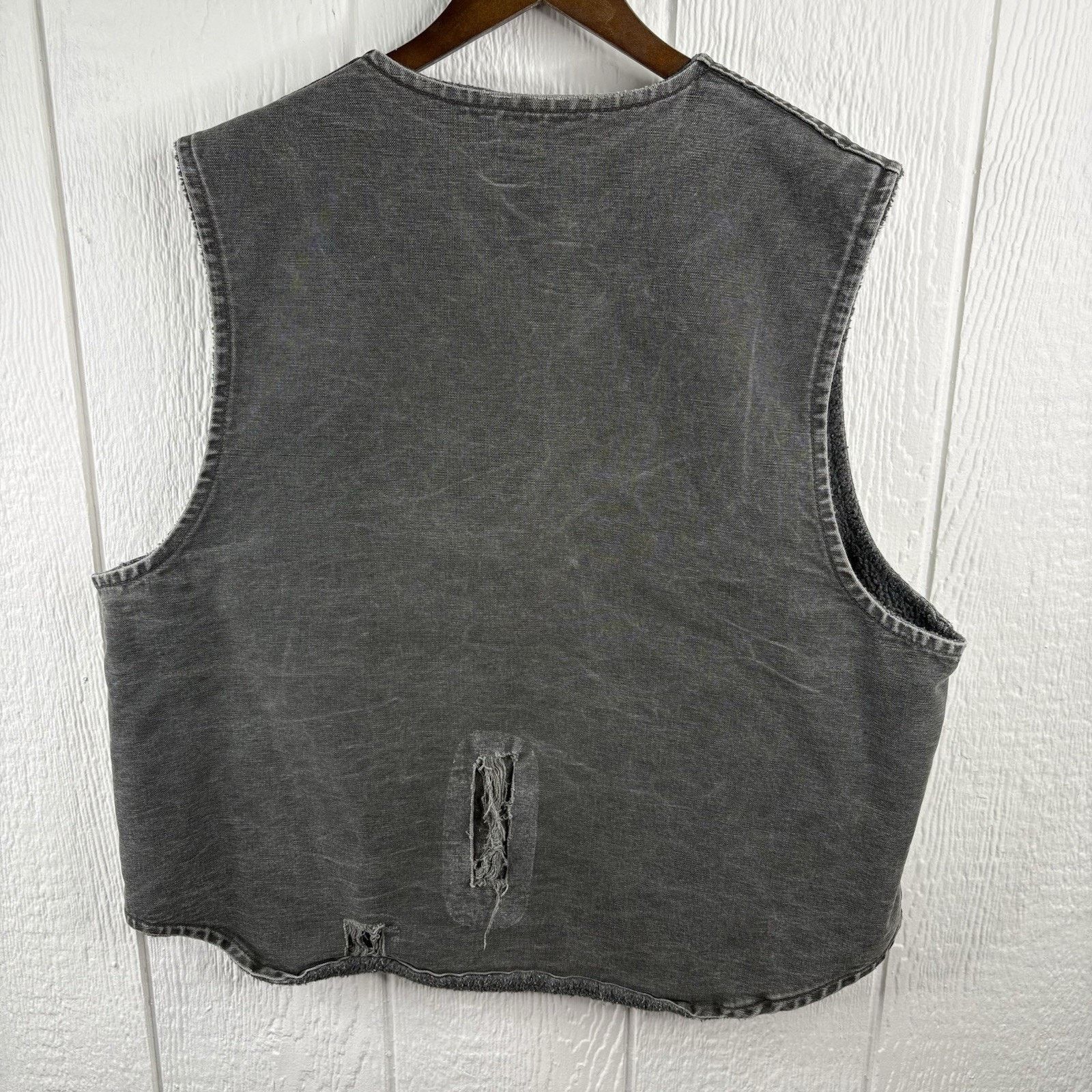 Carhartt Vintage Carhartt MOS Vest Sherpa Lined Duck Canvas X-Large Size US XL / EU 56 / 4 - 2 Thumbnail