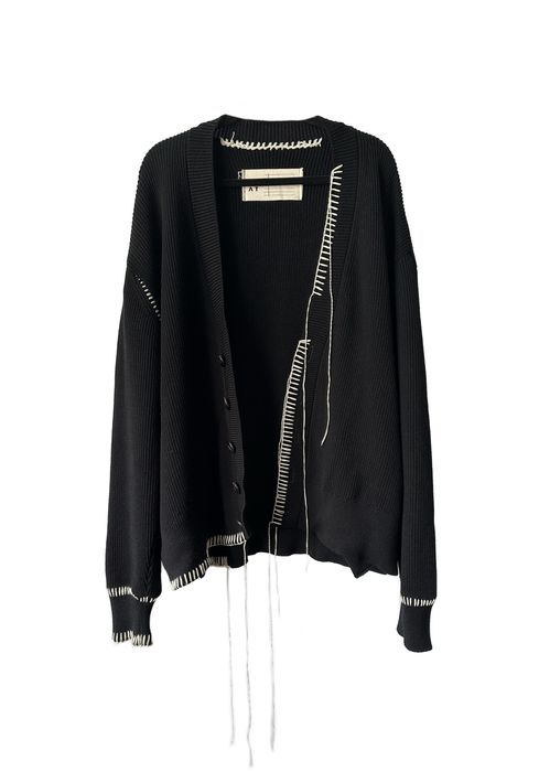 Japanese Brand OUAT Black Office Cardigan | Grailed