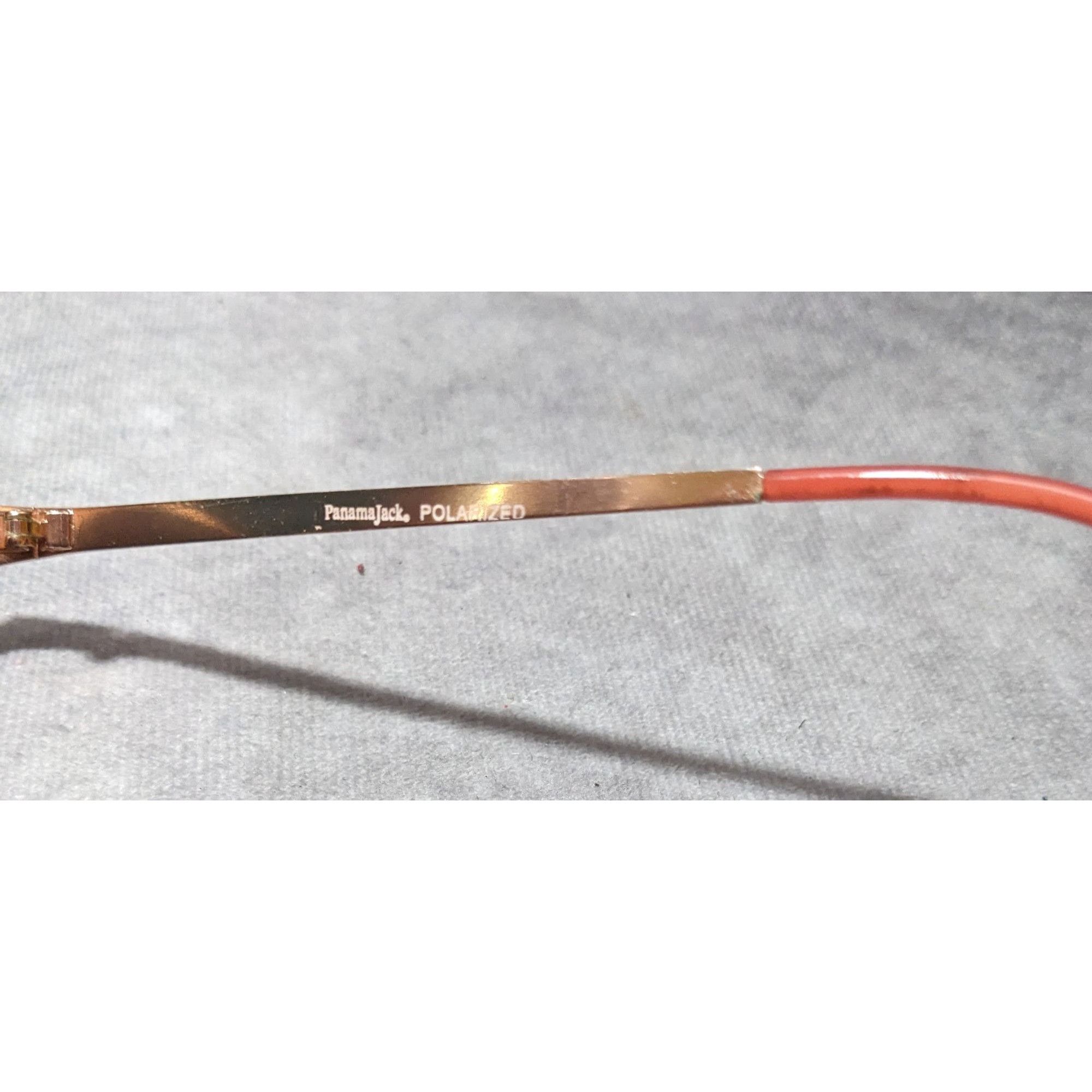 Panama Jack Panama Jack Rose Gold And Pink Mirror Sunglasses Size ONE SIZE - 6 Thumbnail